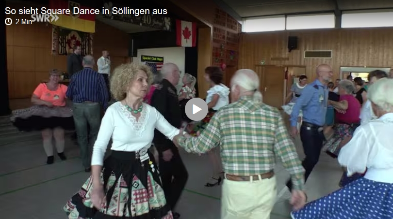 SWR Aktuell Titelbild 60 jahre Square Dance-Club Söllingen Swingers - Video